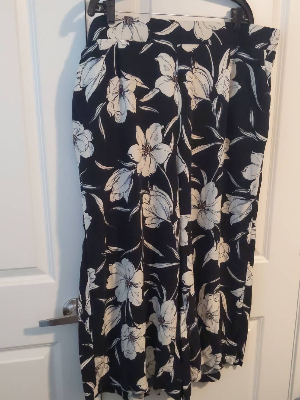 Torrid Black Floral Palazzo Pants